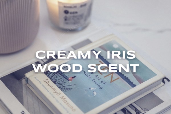 creamy iris wood scent