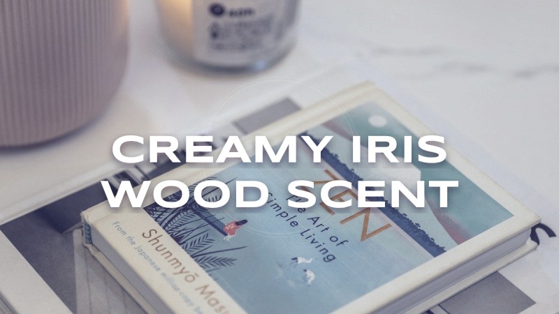 creamy iris wood scent