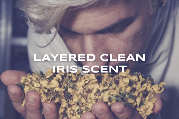 layered clean iris scent
