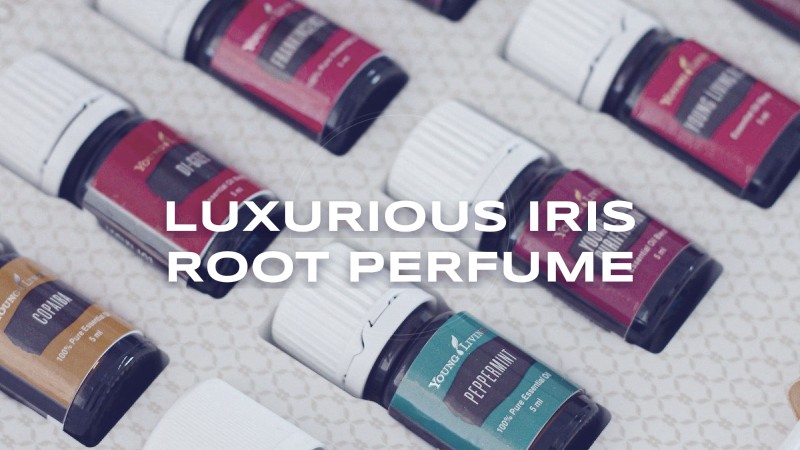 luxurious iris root perfume
