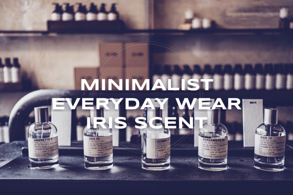 minimalist everyday wear iris scent