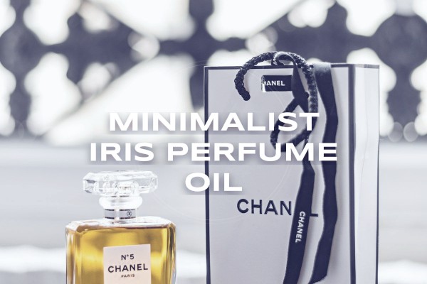 minimalist iris perfume oil