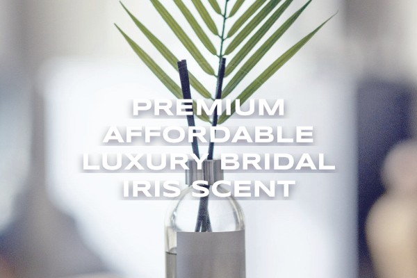 premium affordable luxury bridal iris scent