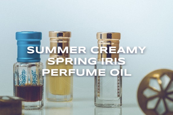 summer creamy spring iris perfume oil